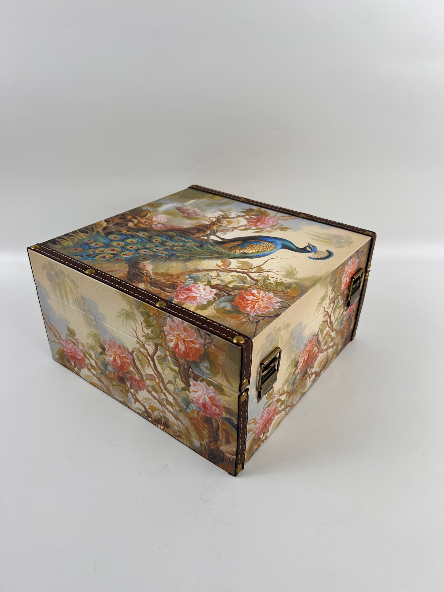 A5-Peacock Wooden Box(Will Arrive on 20th May)