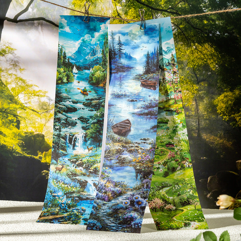 1 roll tour season landscape washi-tape (MLT25062507)