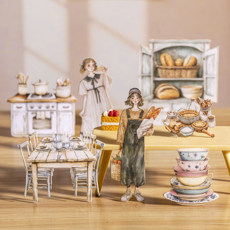 15pcs Annie little home sticker pack (S25042302)