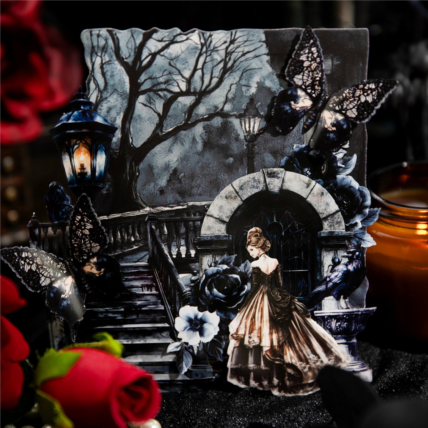 20pcs dark gothic sticker pack (MLS25061010)