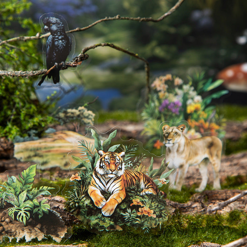 40pcs forest sticker pack (MLS25041805)