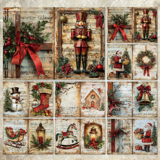 8pcs A5 size X-mas paper pack (P25062010)