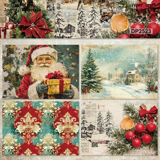 8pcs A5 size x-mas paper pack (MLP25062007)