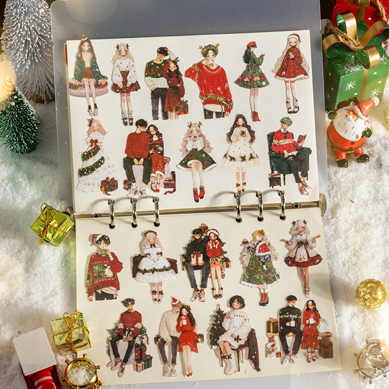 30pcs Christmas boys and girls sticker pack (MLS25072005)