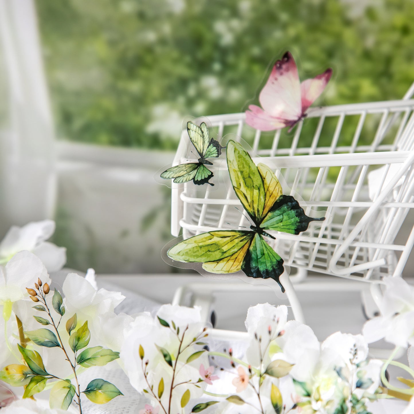 30pcs flower sticker pack (MLS25051404)
