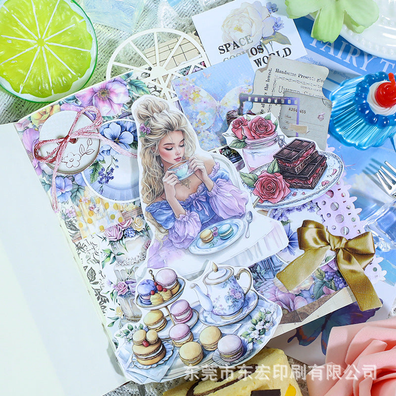 20sheets CHARACTER pre-cut sticker book (MLTZB25052414)
