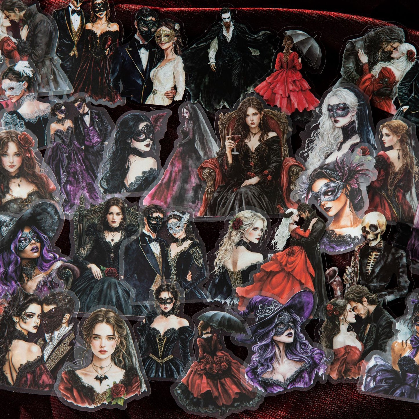 25pcs gothic sticker pack (MLS25051603)
