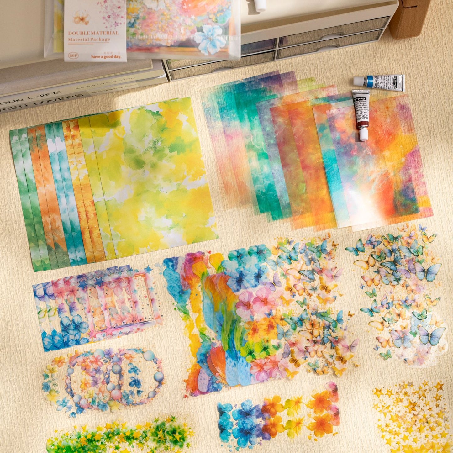 80pcs daily life sticker pack (p25060701)