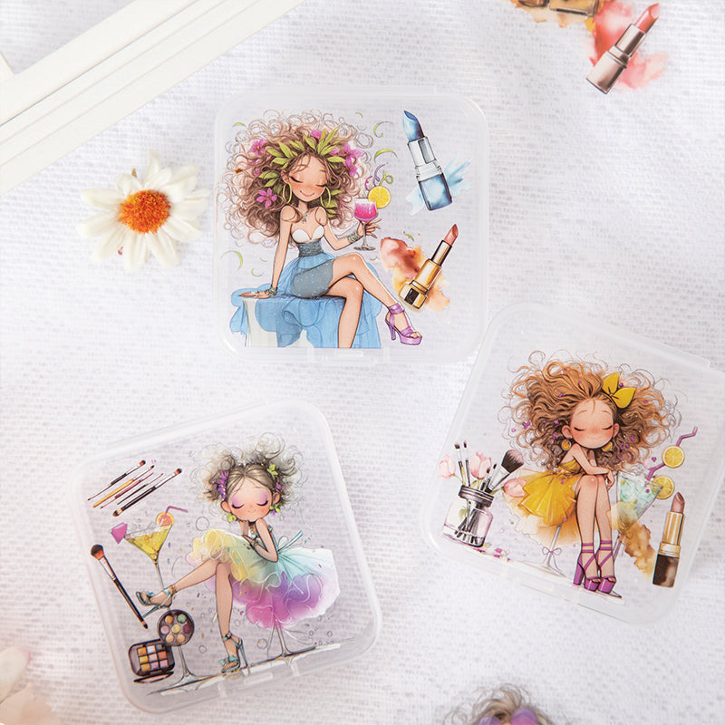 20pcs make-up girls sticker pack (MLS25061007)