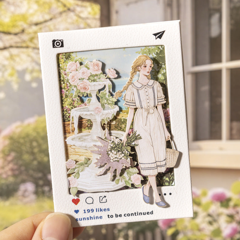 15pcs Annie little home sticker pack (S25042302)