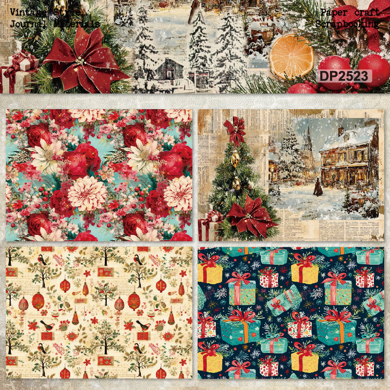 8pcs A5 size x-mas paper pack (MLP25062007)