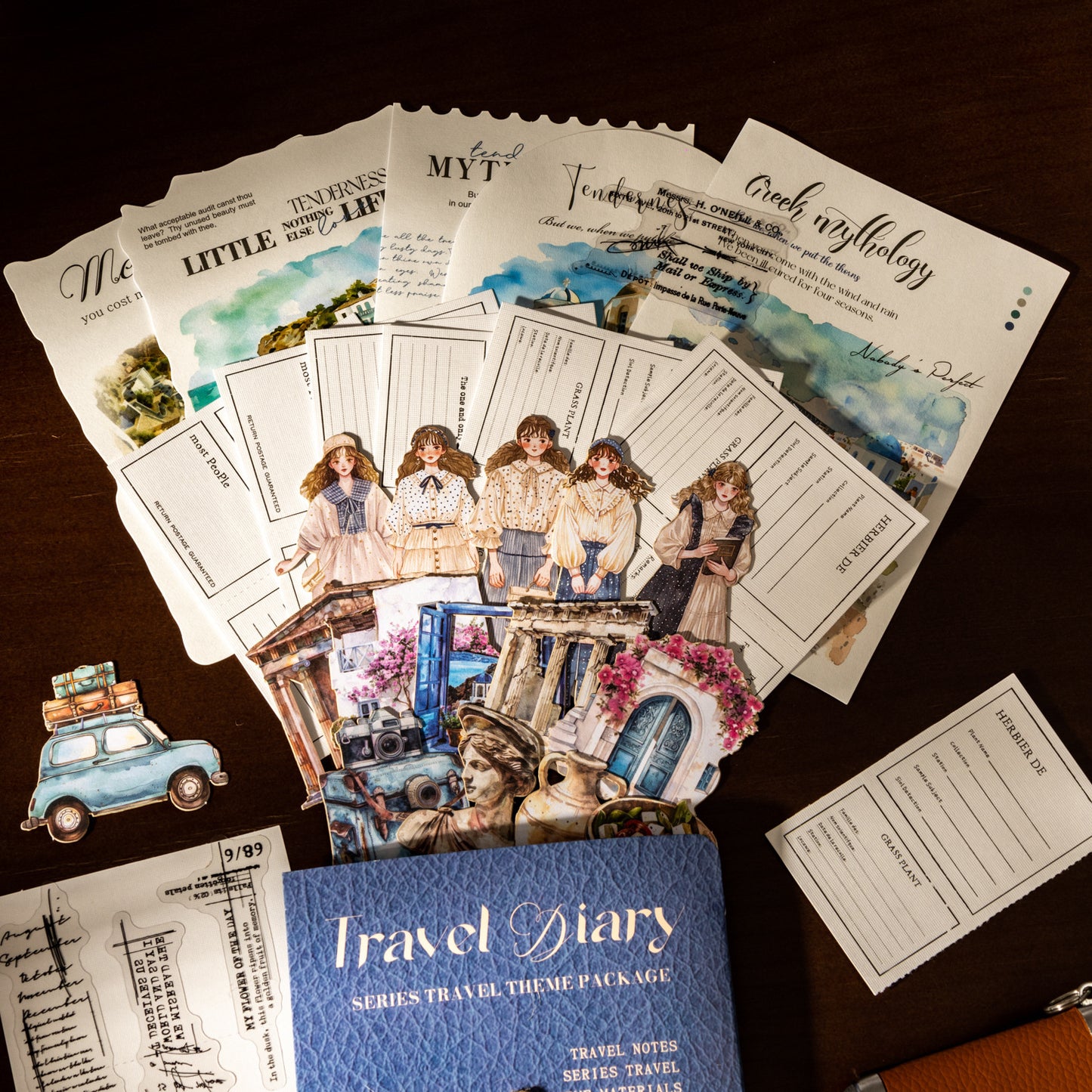 44pcs travel paper+sticker pack (MLP25050503)