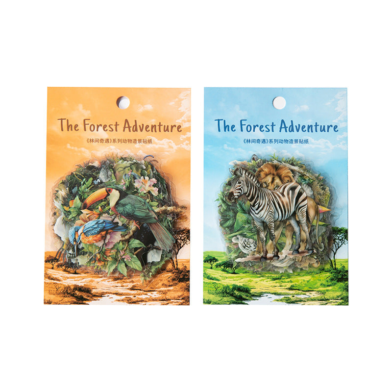 40pcs forest sticker pack (MLS25041805)