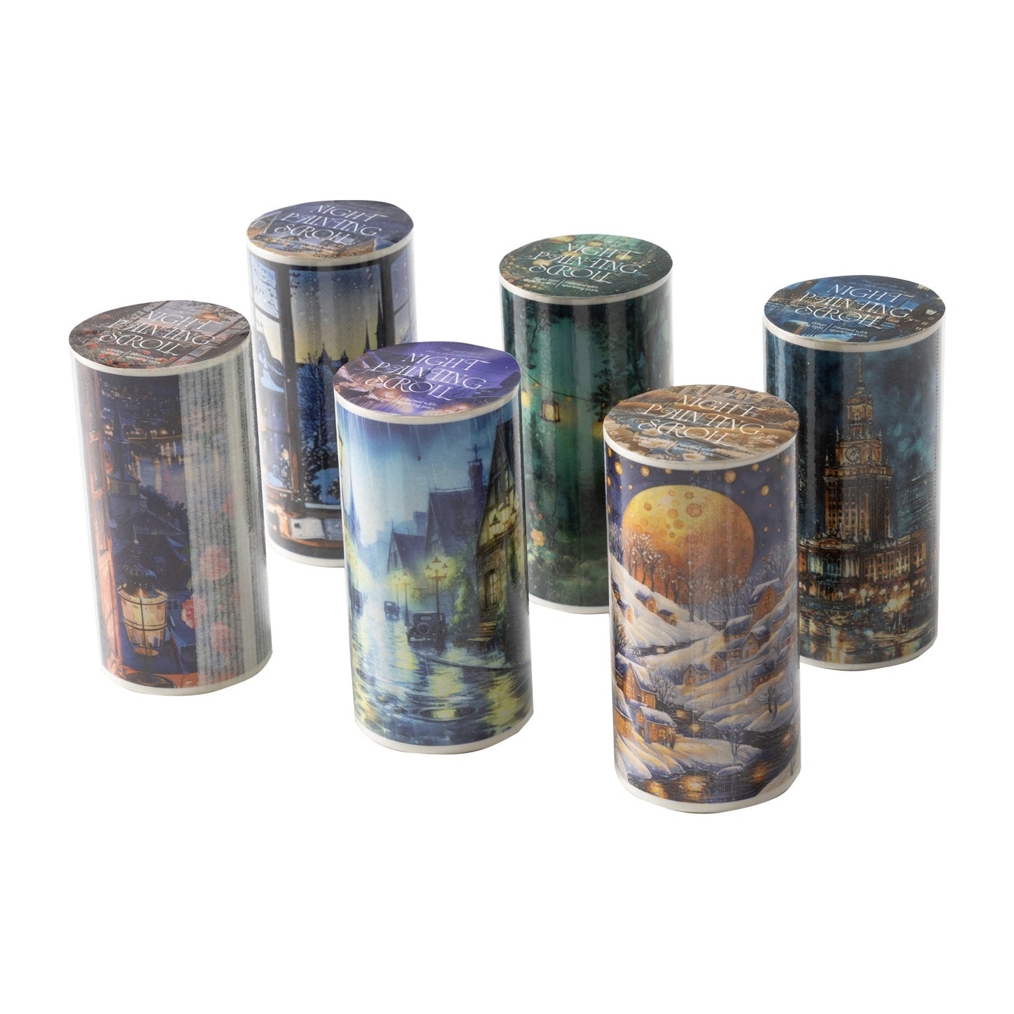 1 roll night washi-tape (MLT25041502)