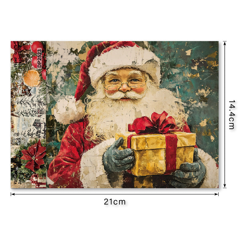 8pcs A5 size x-mas paper pack (MLP25062007)