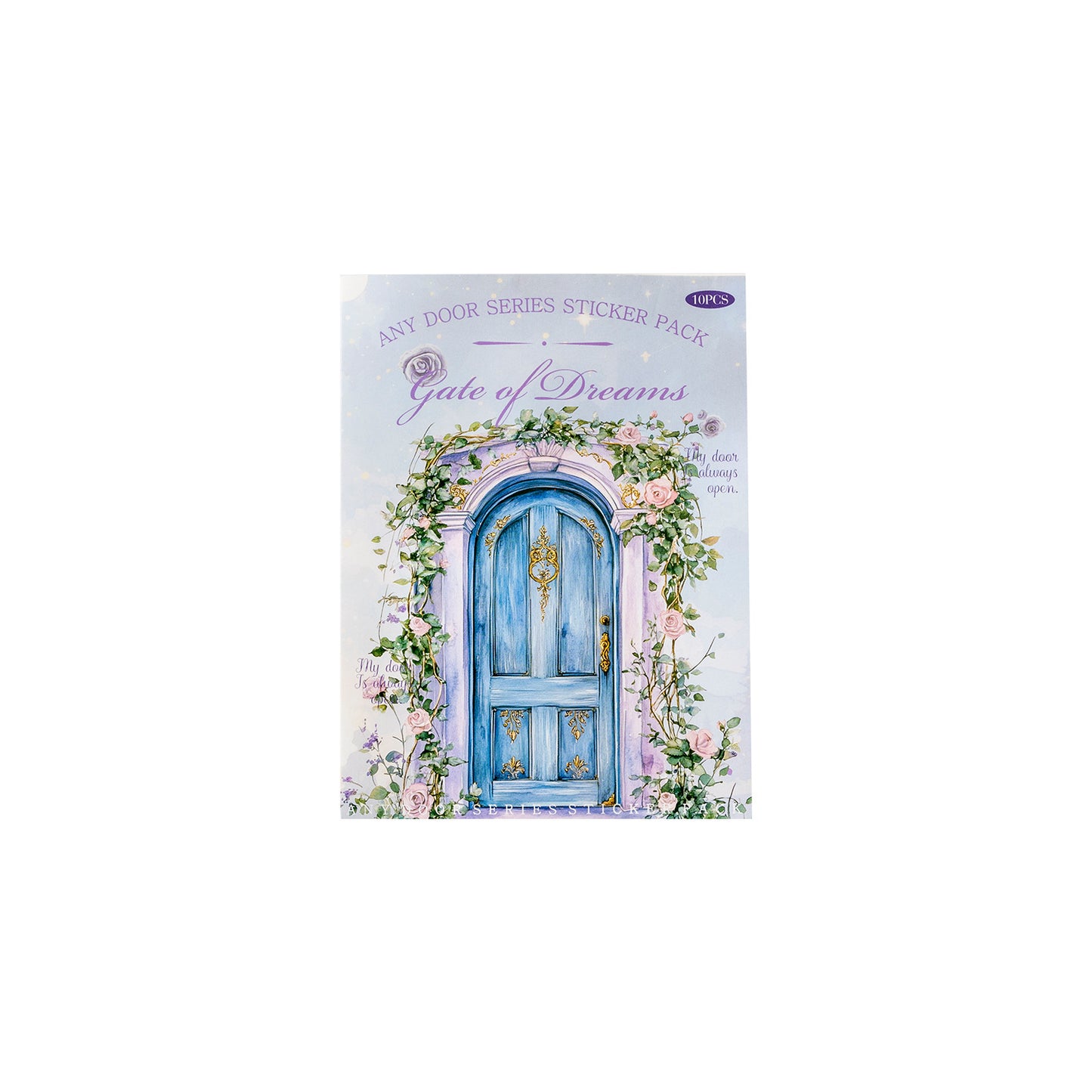 10pcs door sticker pack (MLS25040201)