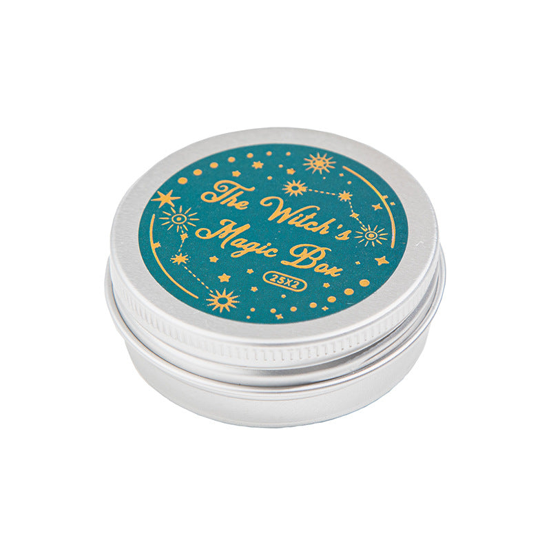 50pcs witch magic sticker tin box（MLS25041005）