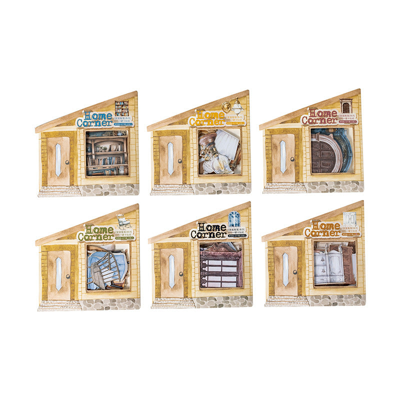 10pcs home corner  sticker pack (MLS25062001)