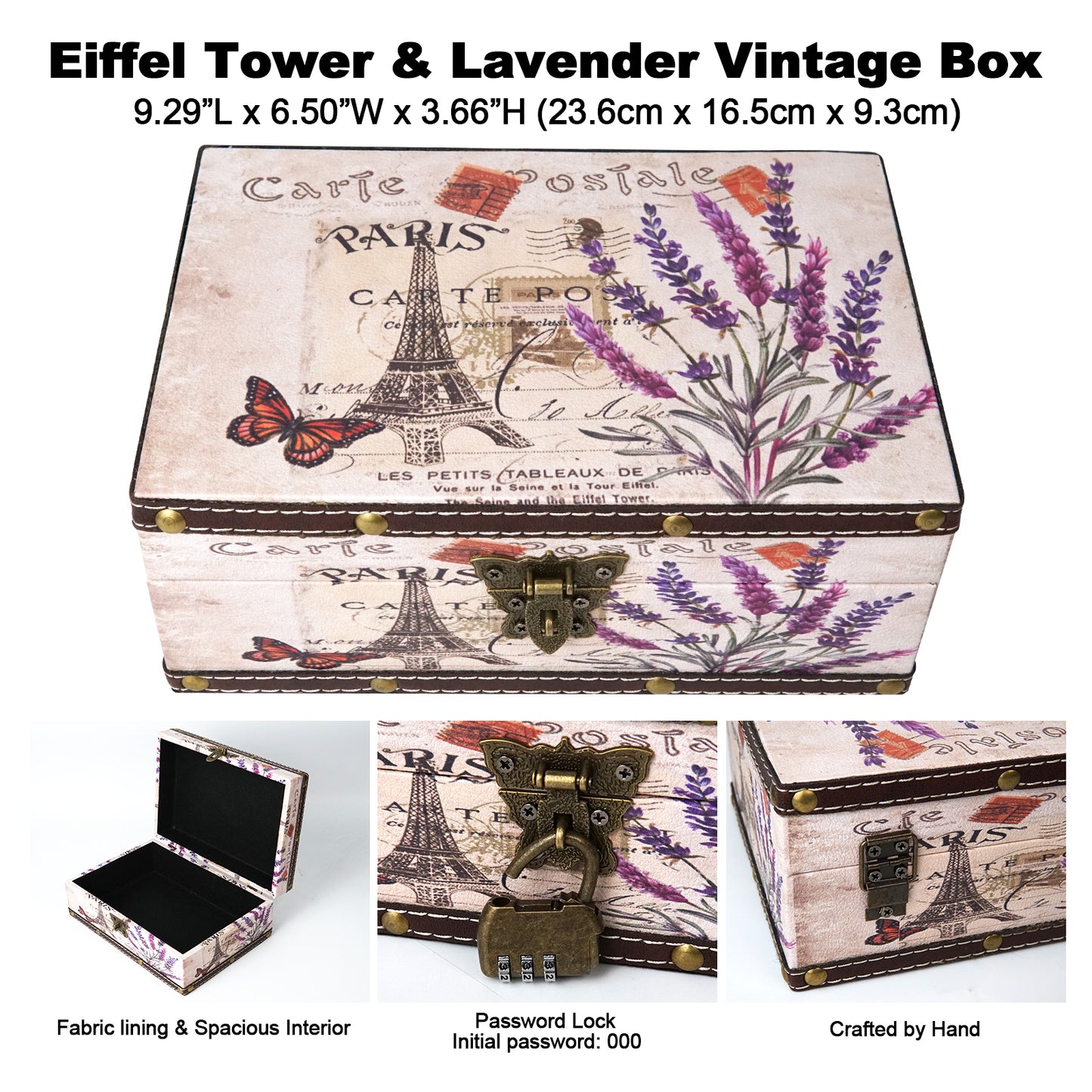 【Fulfillment by Amazon】Crystals and Healing Stones with Oracle Cards, Chakra Stones White Sage Crystal Tower in Vintage Box Spiritual Gifts for Women Men