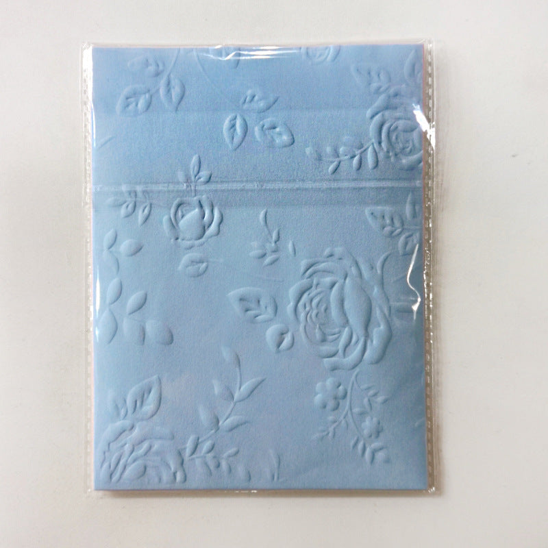 10pcs light rose embossed  paper pack (MLP25041101)