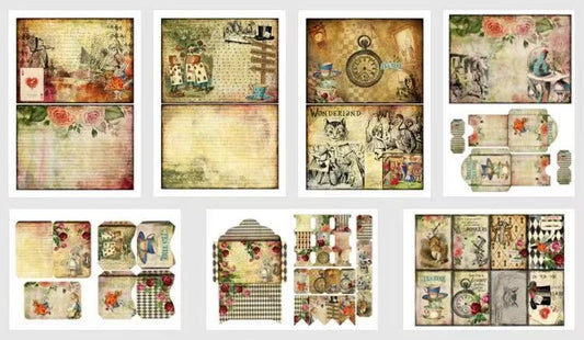 A4 size Alice sticker pack (MLS25060801)
