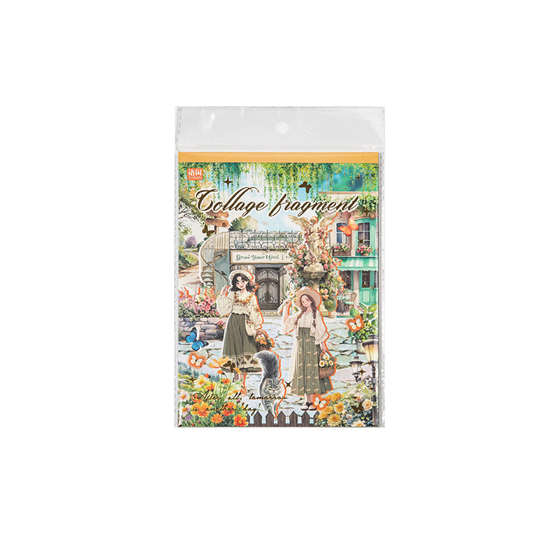 20pcs nature sticker book (MLTZB25042301)