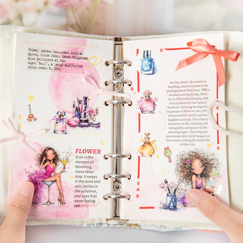 20pcs make-up girls sticker pack (MLS25061007)