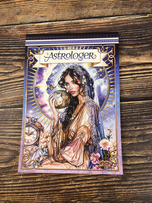 DEC A5  size  Astrologer  sticker book(ML-TZB24120401)