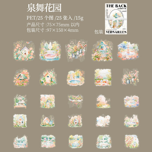 DEC 20pcs Flower sticker pack (MLs122707)